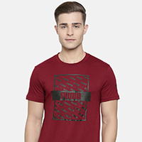 Red Printed T-Shirt